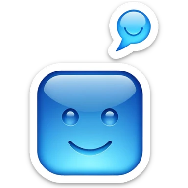 Make an imoji of official blue tick of Instagram  sticker