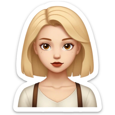 Valeska clean girl sticker