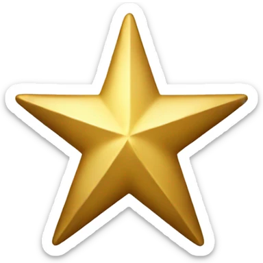 gold star sticker