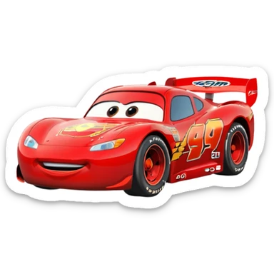 lightning mcqueen sticker