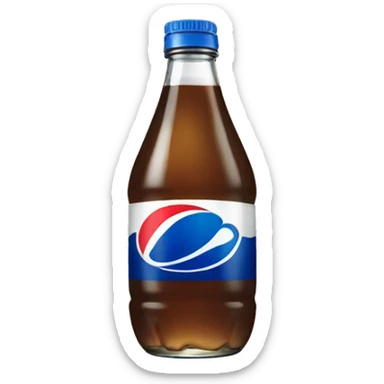a pepsi bottle sticker