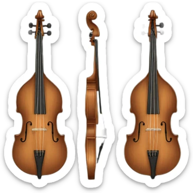 Erlandskian String Bass Instrument sticker