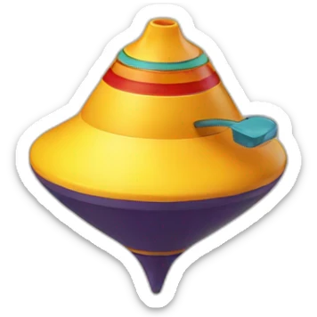 spinning-top sticker
