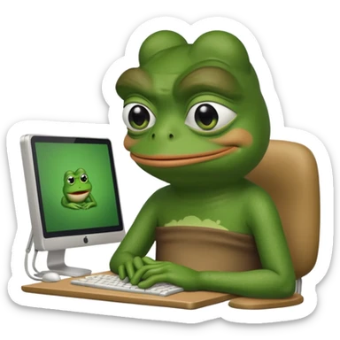 pepe pc sticker