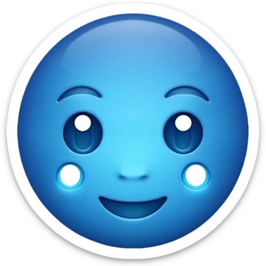 diffusion, llm, vlm관련 이모지를 만들건데 ai 네트워크느낌의 이모지 만들어 좀더 네트워크가 디퓨전 느낌나게  sticker