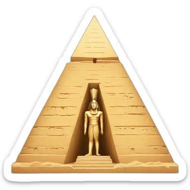 Pyramide of Egypt sticker
