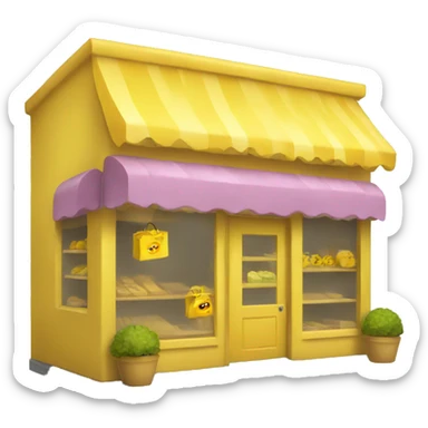 store yellow sticker