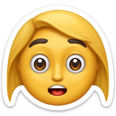 Low brow humor sticker