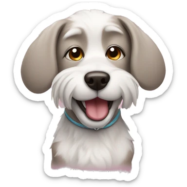 Coquette dog sticker