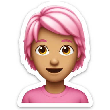 Pink sticker