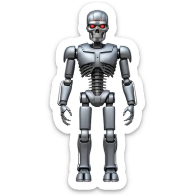 fullbody terminator T-800 sticker