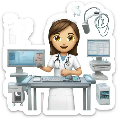 nursing informatics sticker