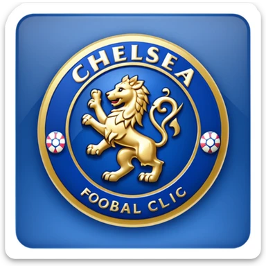 Chelsea Fc Logo 4k sticker