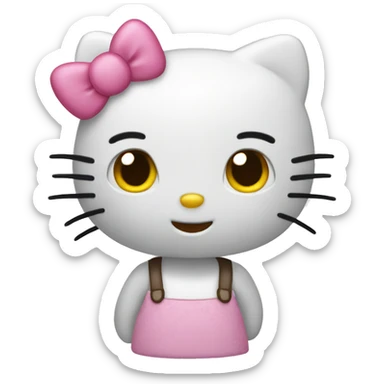 Hello kitty sticker