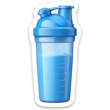 protein shaker bottle sticker