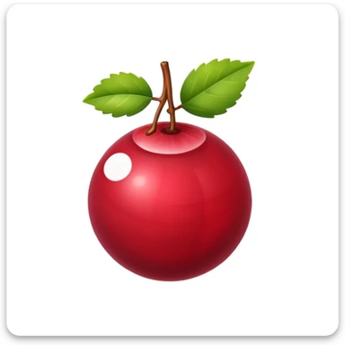 Cranberry sticker
