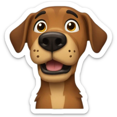 This is fine dog meme sticker