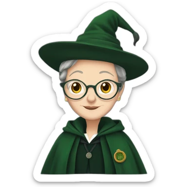 Minerva McGonagall sticker