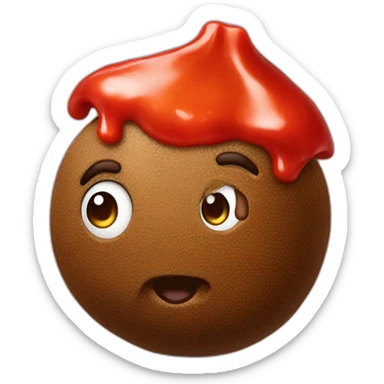 Truffle hot sauce sticker