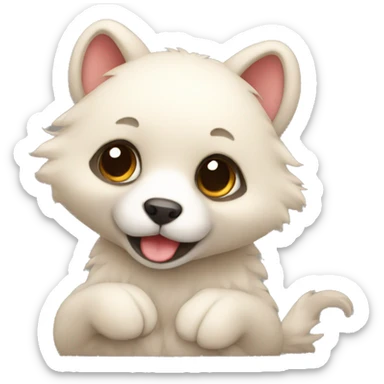 cute animal sticker