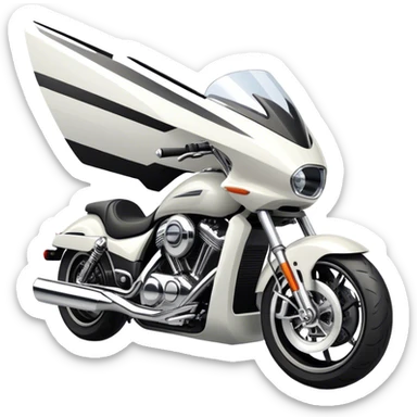 An icon showcasing a sleek motorcycle and a powerful car side by side, with bold, dynamic lines emphasizing speed and performance. highlighting their sleek design, custom tuning, and the excitement of the open road. Perfect for showcasing adventure and freedom on wheels. transparent background sticker