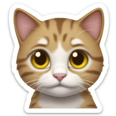 kitty take a picture sticker