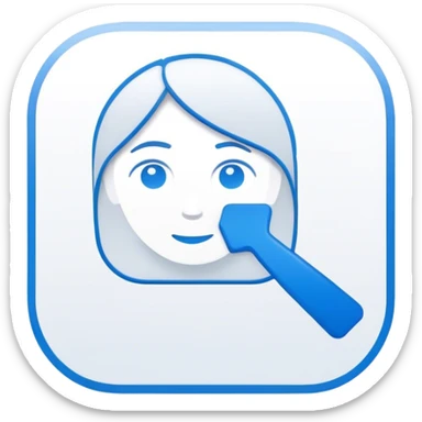 passenger check-in ios icon style sticker