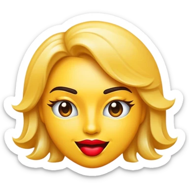 Cinematic Realistic Hollywood Pop Culture Emoji, featuring an iconic portrayal of film industry glamour rendered with vibrant textures and dynamic, cinematic lighting. sticker