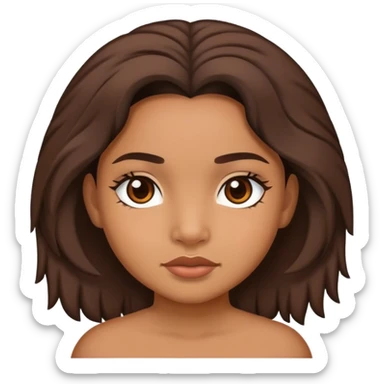 Samoan girl sticker