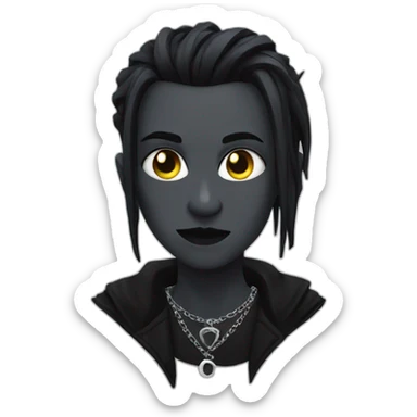 Goth sticker