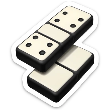 Domino pieces sticker