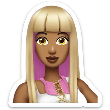 Nicki Minaj roman revenge sticker