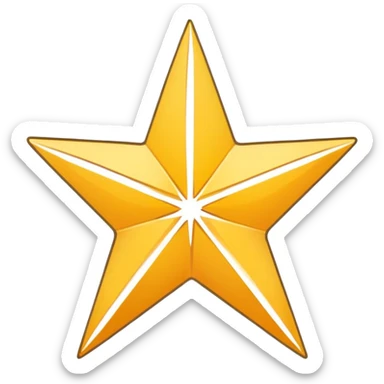 Generate me like a broken star in half or maybe three pieces but so people still can see it’s a star lie make it white outline and empty inside and same thing with a star make two emojis sticker