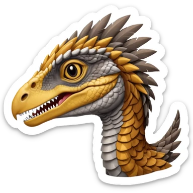 Velociraptor sticker