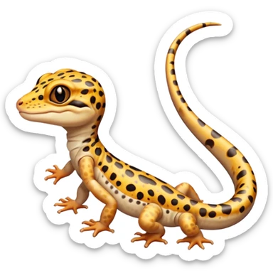 Leopard gecko sticker