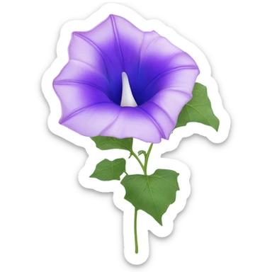 Morning Glory sticker