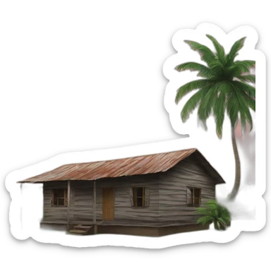 House liberia sticker