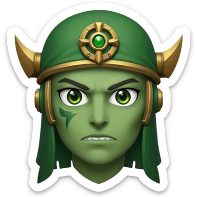 Gren Eye Warhammer 40K sticker