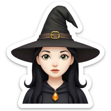 Familiar,Witch sticker