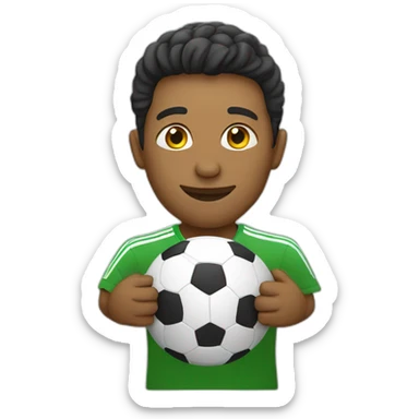 soccer fan sticker