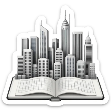 a pencil drawing in a notebook  sticker