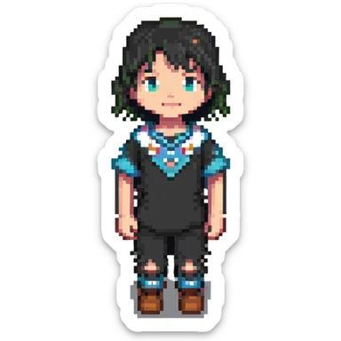 child human character sticker