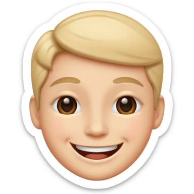 Smile guiñando un ojo sticker