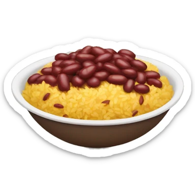 Red Beans and Rice with Chicken sticker