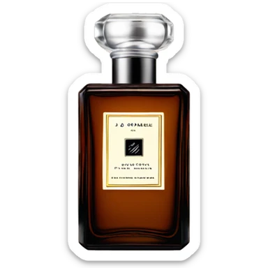 Jo malone brown perfume bottle sticker