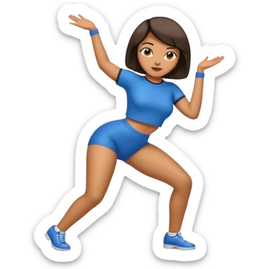 Latina with bob twerking  sticker