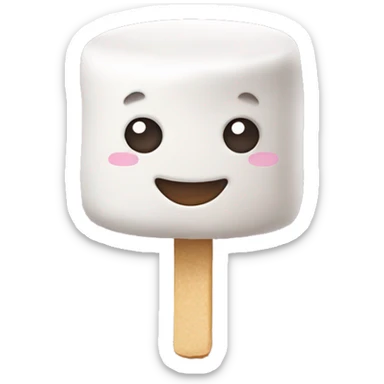 Mini marshmallows sticker