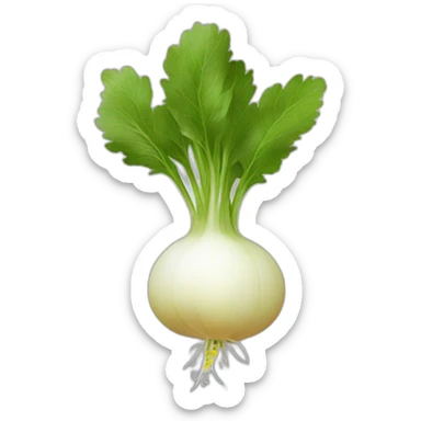 Radish chamomile sticker
