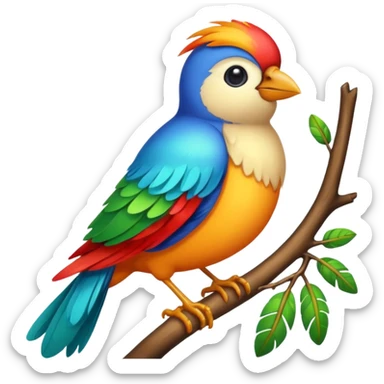 vild bird sticker