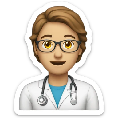 support worker pretends that works sticker